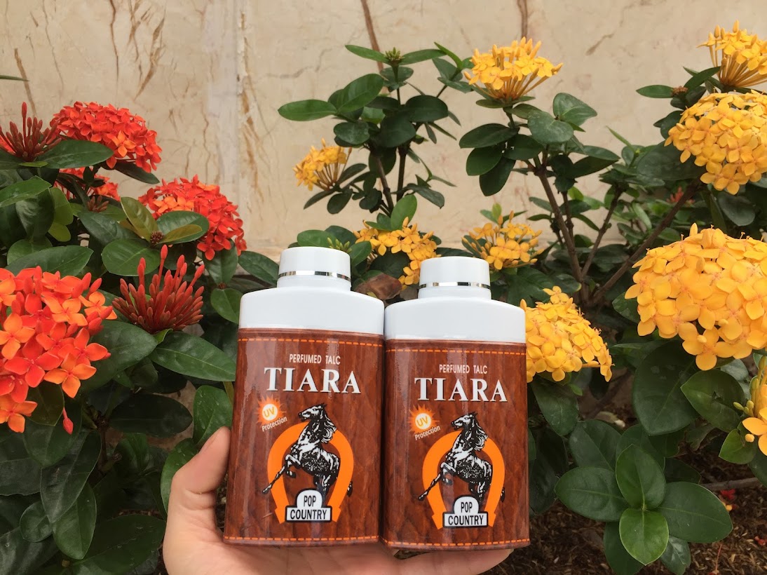 Combo 2 chai Phấn rôm con ngựa Tiara Pop Country 45g dành cho mọi lứa tuổi