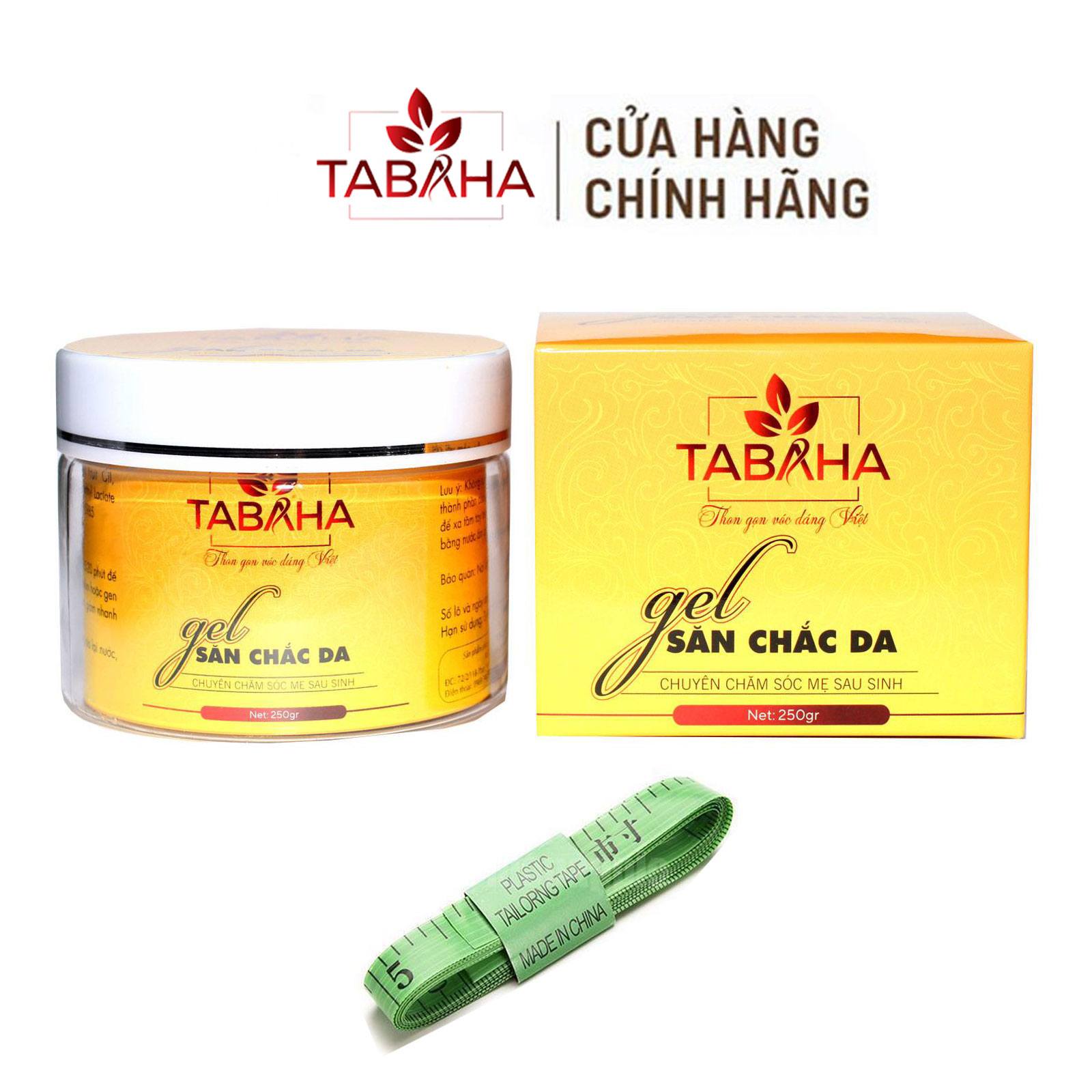 Gel săn săn chắc da tabaha 250g tặng thước dây
