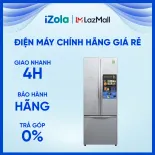 [GIAO TẠI HCM] Tủ lạnh Hitachi Inverter 382 lít R-WB475PGV2(GS) - Màng lọc Nano Titanium - Mặt gương sang trọng, dễ vệ sinh - Phù hợp gia đình 3 - 4 người