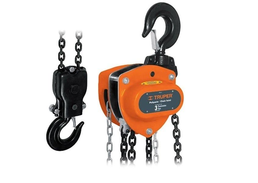 Palăng xích công nghiệp kéo tay 2.0 tấn Truper 16826