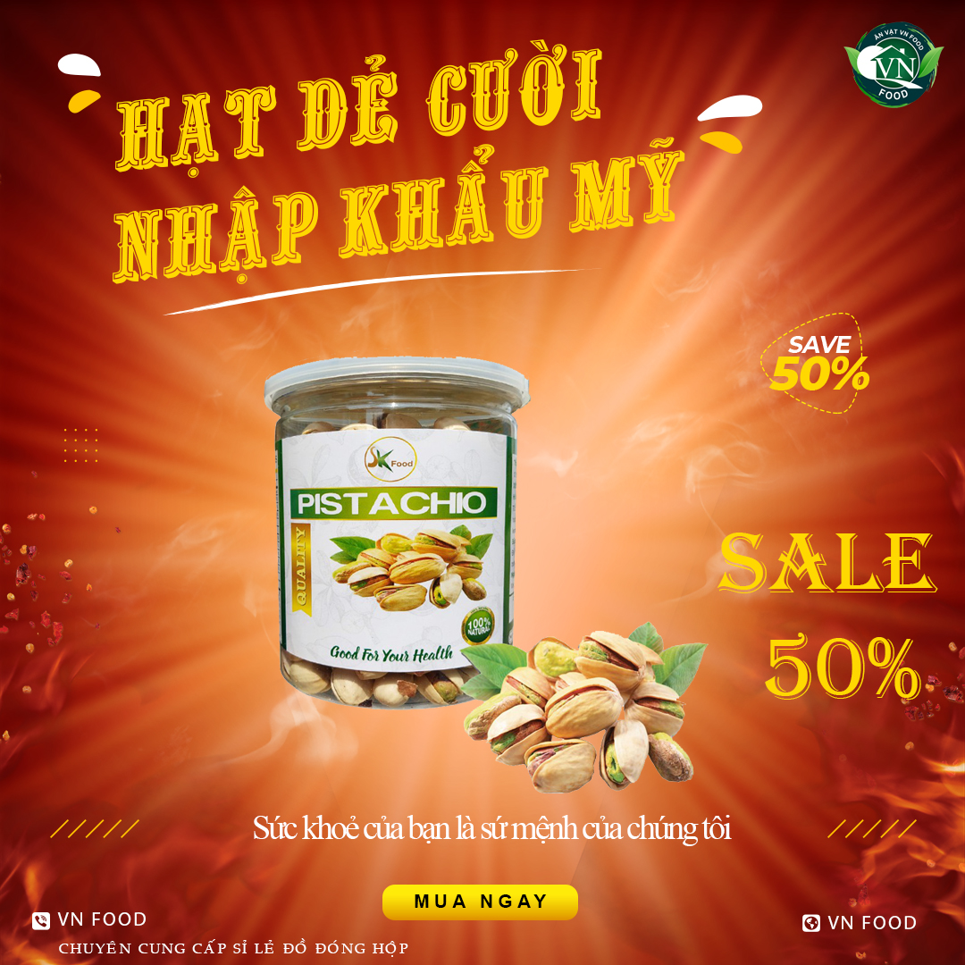 Hạt dẻ cười đặc biệt không tẩy trắng hàng nhập khẩu cao cấp -Hũ 250g