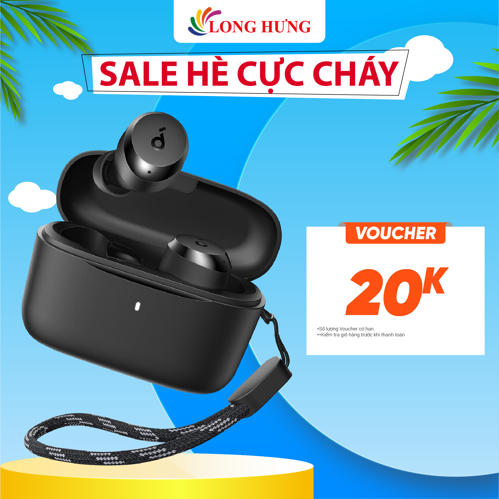 Tai nghe Bluetooth True Wireless Anker Soundcore A20i A3948