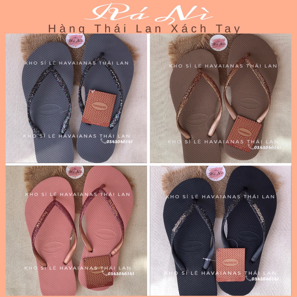 Dép Havaianas Slim Quai Kim Tuyến