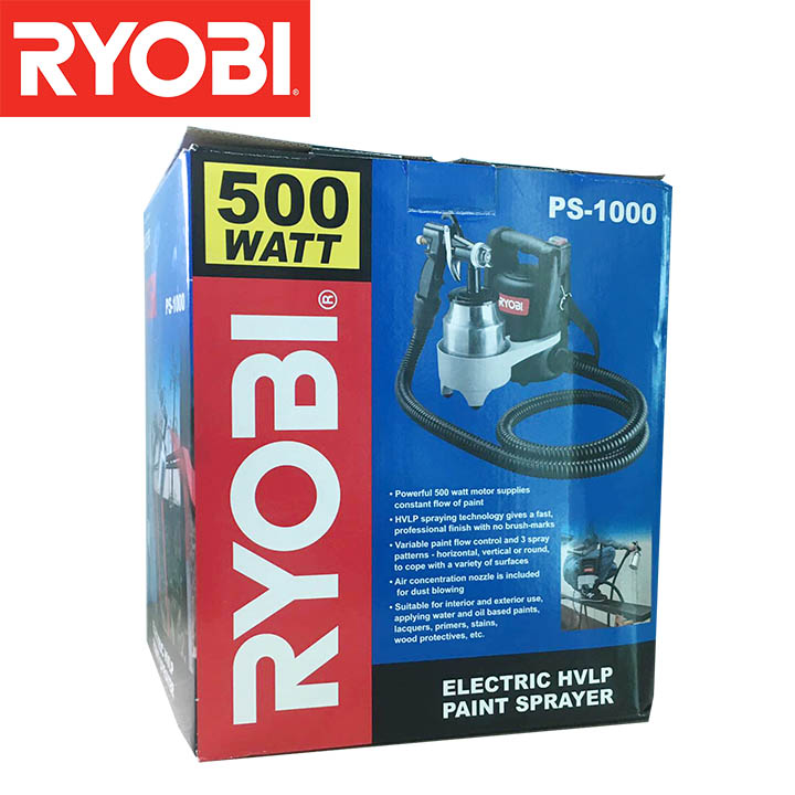 Máy phun sơn ryobi ps-1000 500w