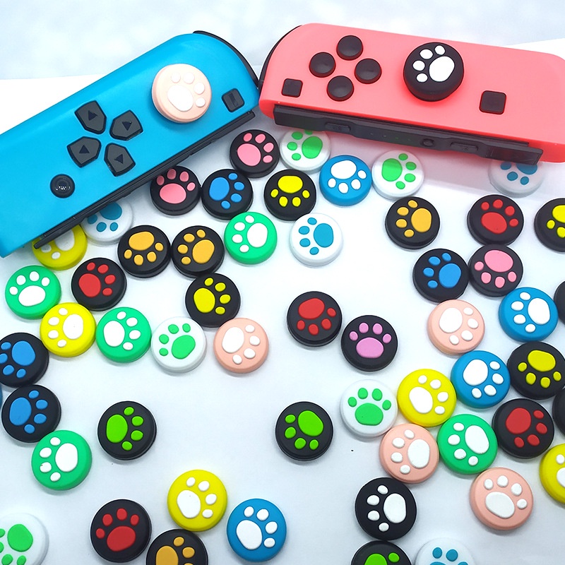 Núm bọc analog hình chân mèo cho máy chơi game nintendo switch v1-v2 / lite / oled