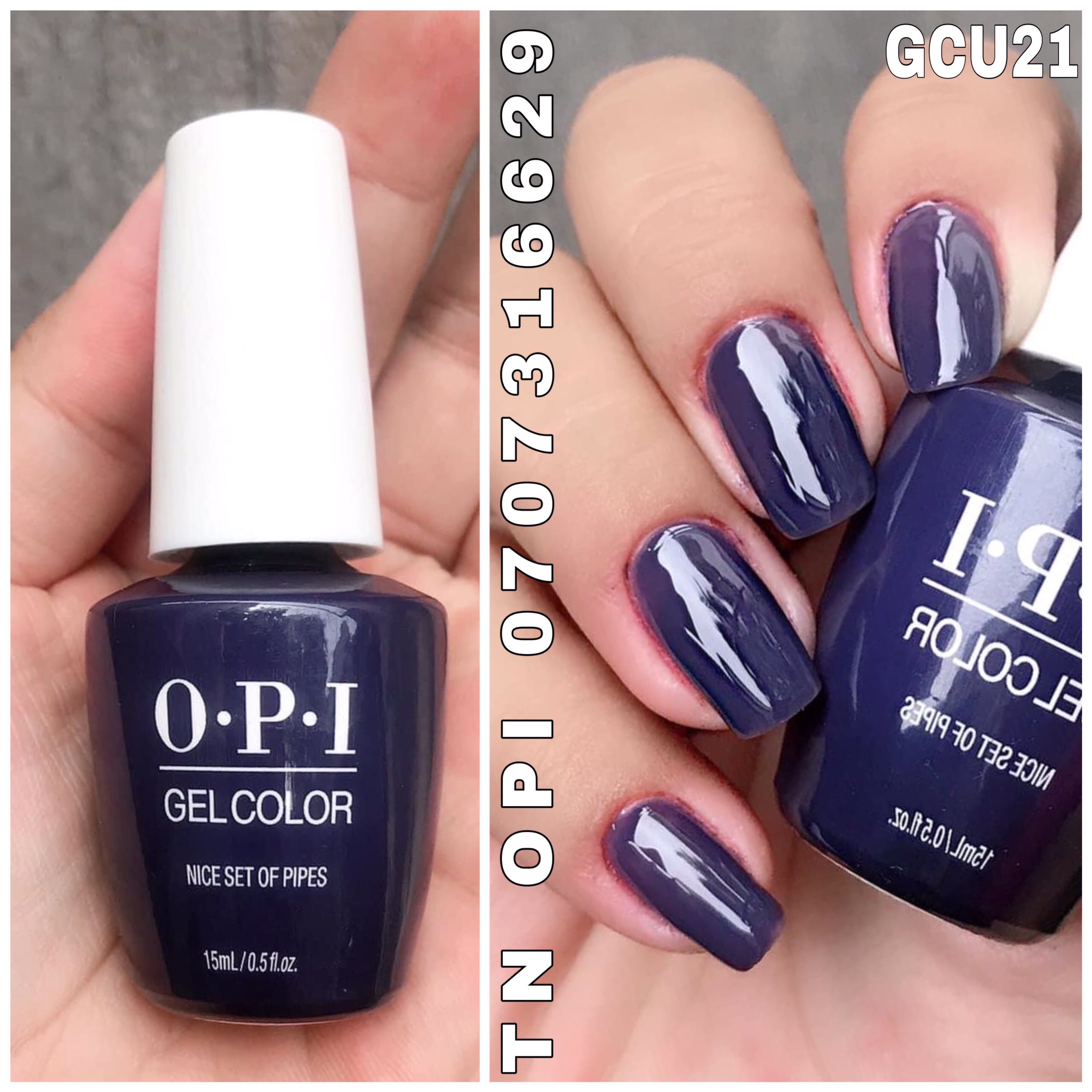 Sơn gel hơ máy - sơn móng tay opi