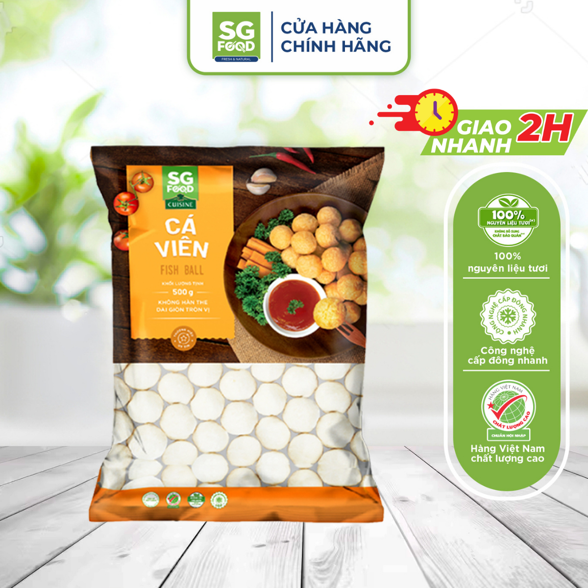 Cá Viên SG Food 500G