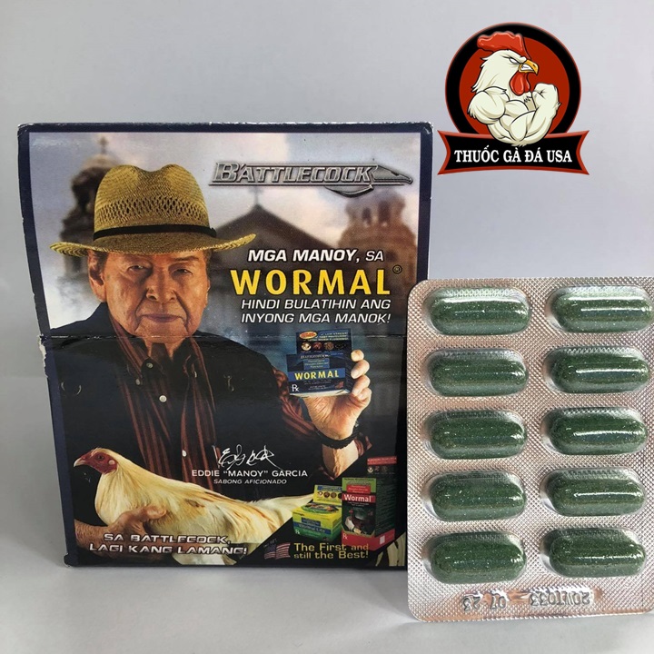 Combo 30 vien so lai cho gà đá wormal - vĩ 10 viên