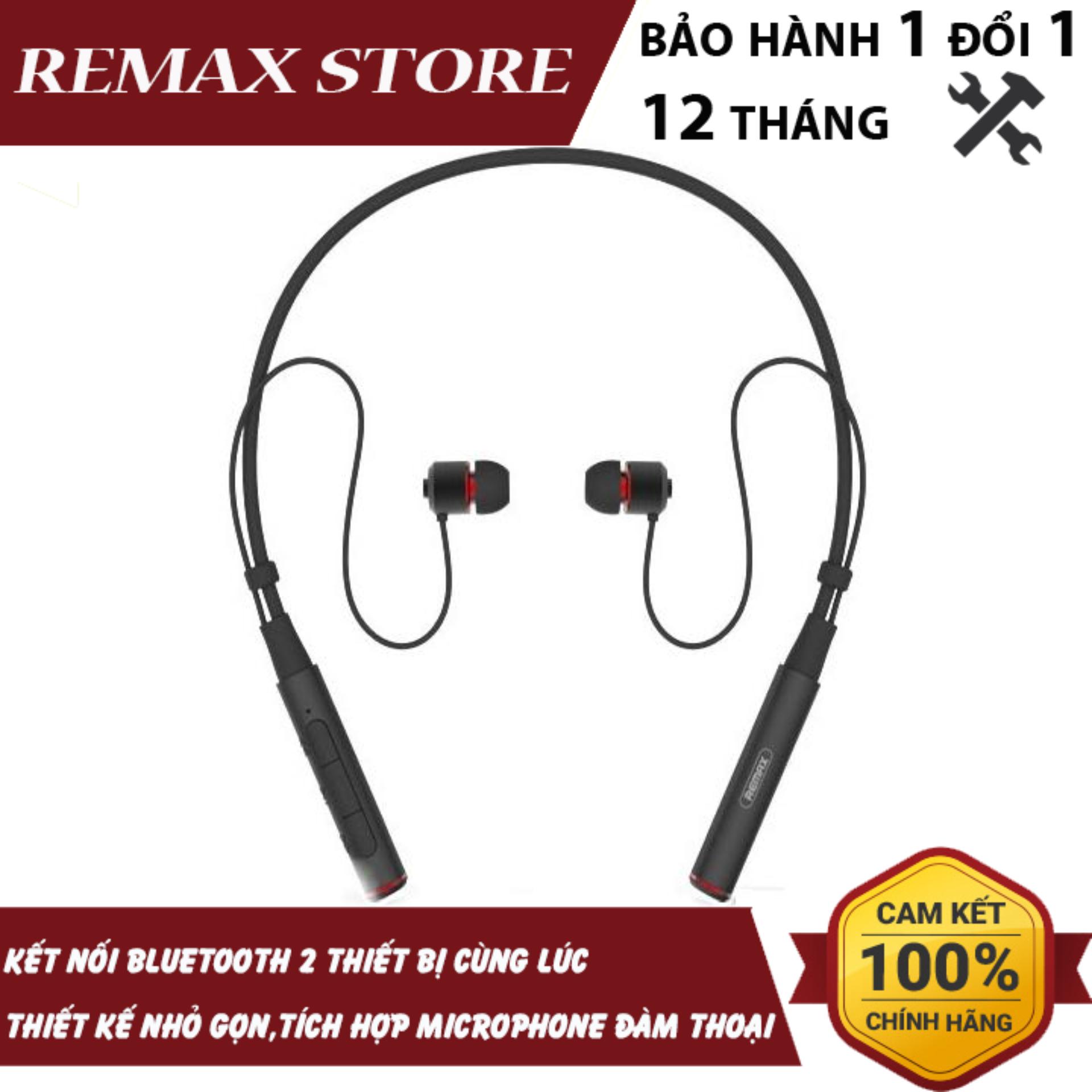 [HCM]Tai Nghe Thể Thao Bluetooth Remax RB-S6 Cực Chất Cho Dân Chuyên NghiệpNghe Nhạc Pin TrâuBass Cực Mạnh.Bảo Hành 12 Tháng.
