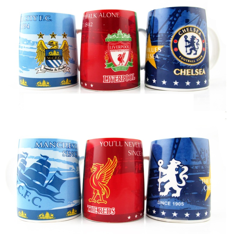 Cốc sứ MU - Barce - Chelsea - Arsenal - Liverpool - Real - CLB bóng đá - LiDO Sports