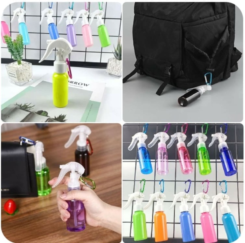Móc khóa| Chai xịt khuẩn mini 100ml Treo cặp, giỏ xách| Đi học đi làm tiện dụng| Gia dụng tiện ích | Lalyshop