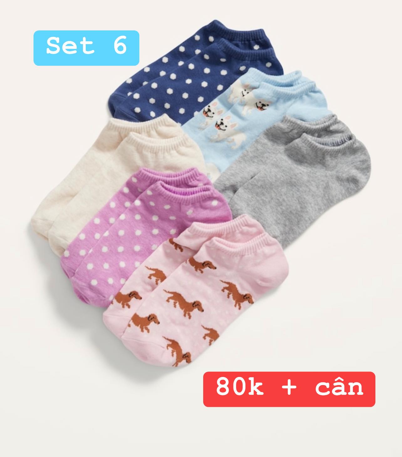 Vui lòng mua hàng tại shop mới phongphenhauth -set 6 tất nữ old navy mua sale us