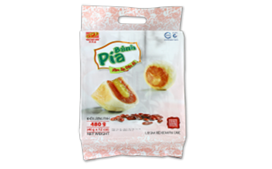 [ ĐỪNG BỎ QUA CƠ HỘI DÙNG THỬ] 01 Hộp 12 cái (480gr) Bánh pía trứng muối kim sa tan chảy Đậu Đỏ Tân Huê Viên (Date: 75 ngày) - Bách hoá Online Đồ ăn vặt uy tín
