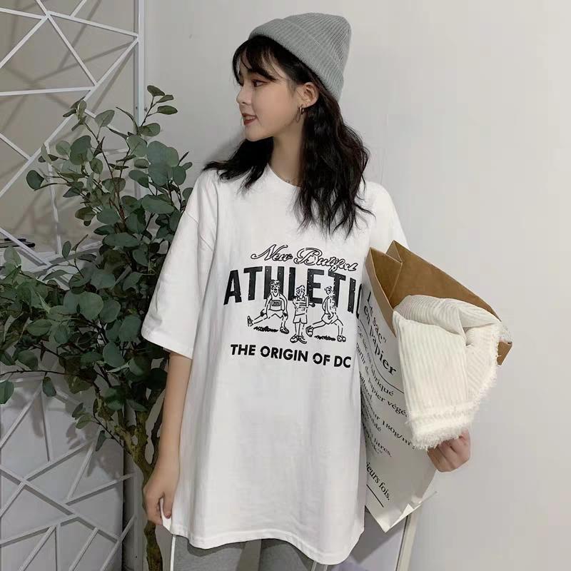 Áo thun nữ - áo thun form rộng athetic