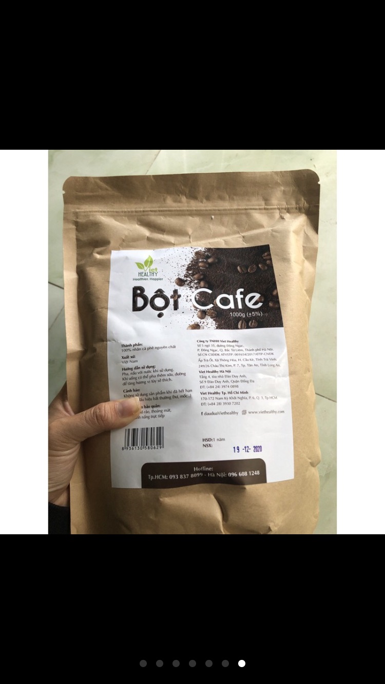 Cà phê hữu cơ thải độc đại tràng Enema 1kg