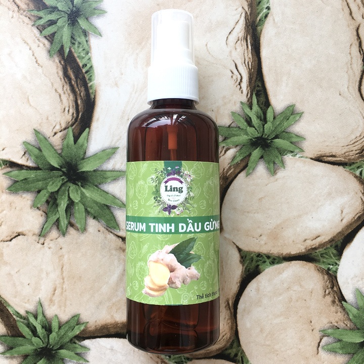 Tinh dầu gừng ngăn rụng tóc và kích thích mọc tóc Ling 100ml