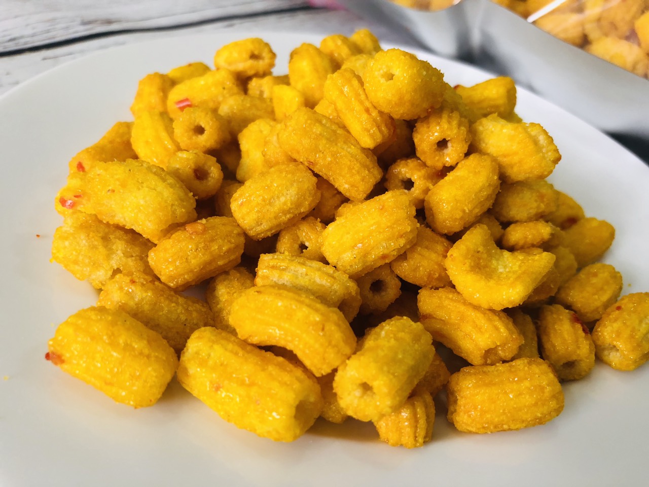 500g nui sấy giòn tẩm gia vị vừa ăn