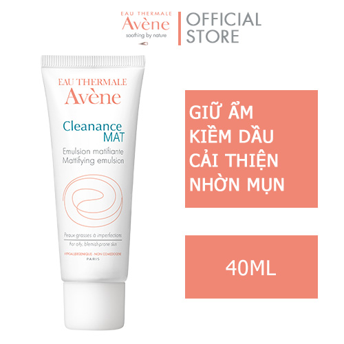 EAU THERMALE AVÈNE Kem dưỡng ẩm CLEANANCE MAT EMULSION 40ML