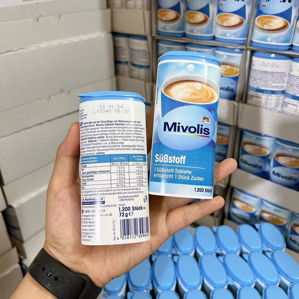 ĐƯỜNG ĂN KIÊNG MIVOLIS 1200v - Hàng Đức giảm shock