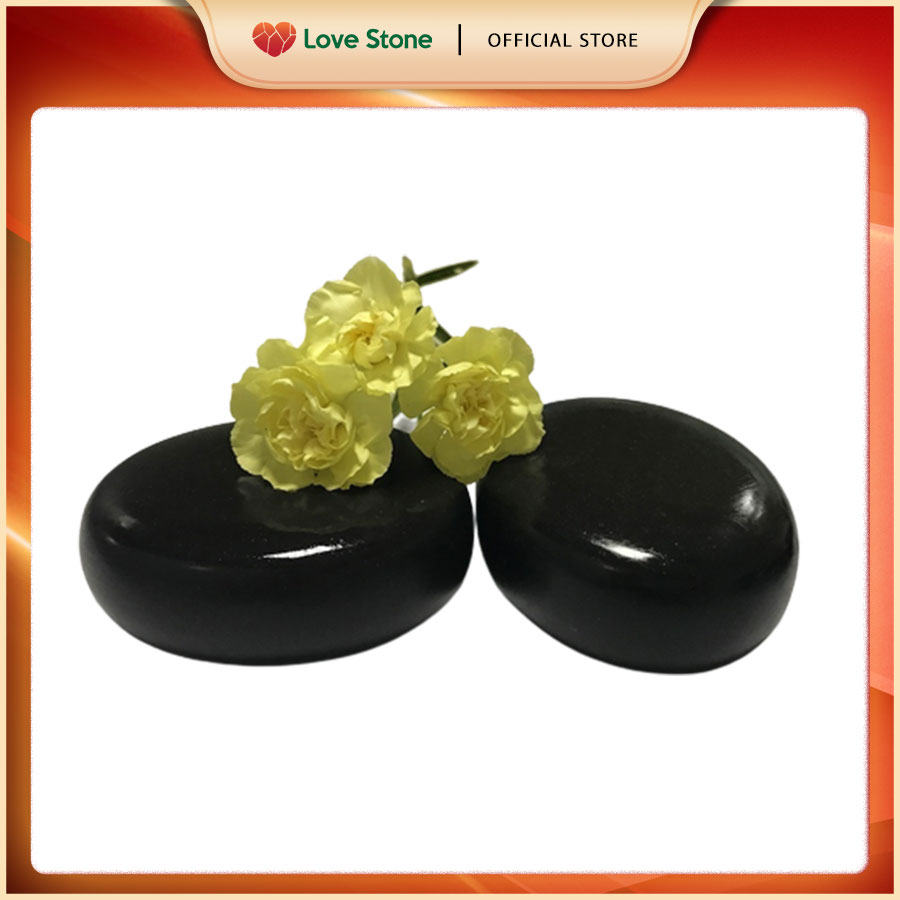 Cặp Đá Nóng Massage Chườm Gan - Loại 500g