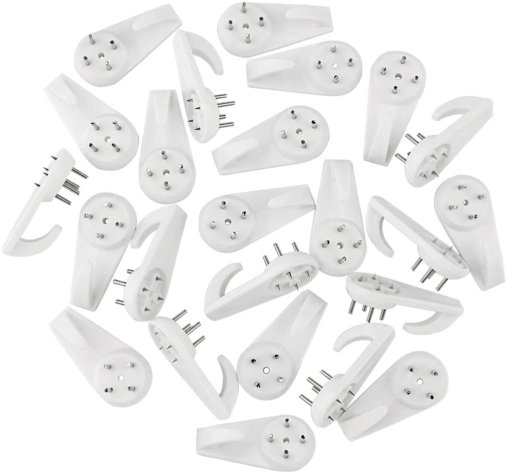 [HCM] Đinh Ghim Tường 4 Chân 4*2*1.5 Cm Treo Khung Tranh Đồng Hồ Móc Treo Đồ Dưới 5Kg Không Cần Khoan Tường Frame Picture Hanger