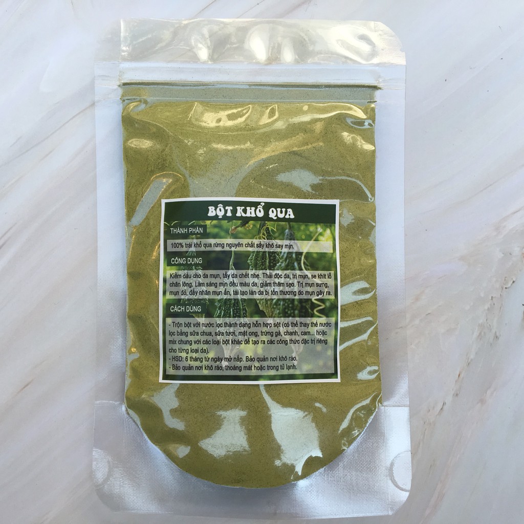 100gr bột khổ qua mướp đắng tinh chất handmade.