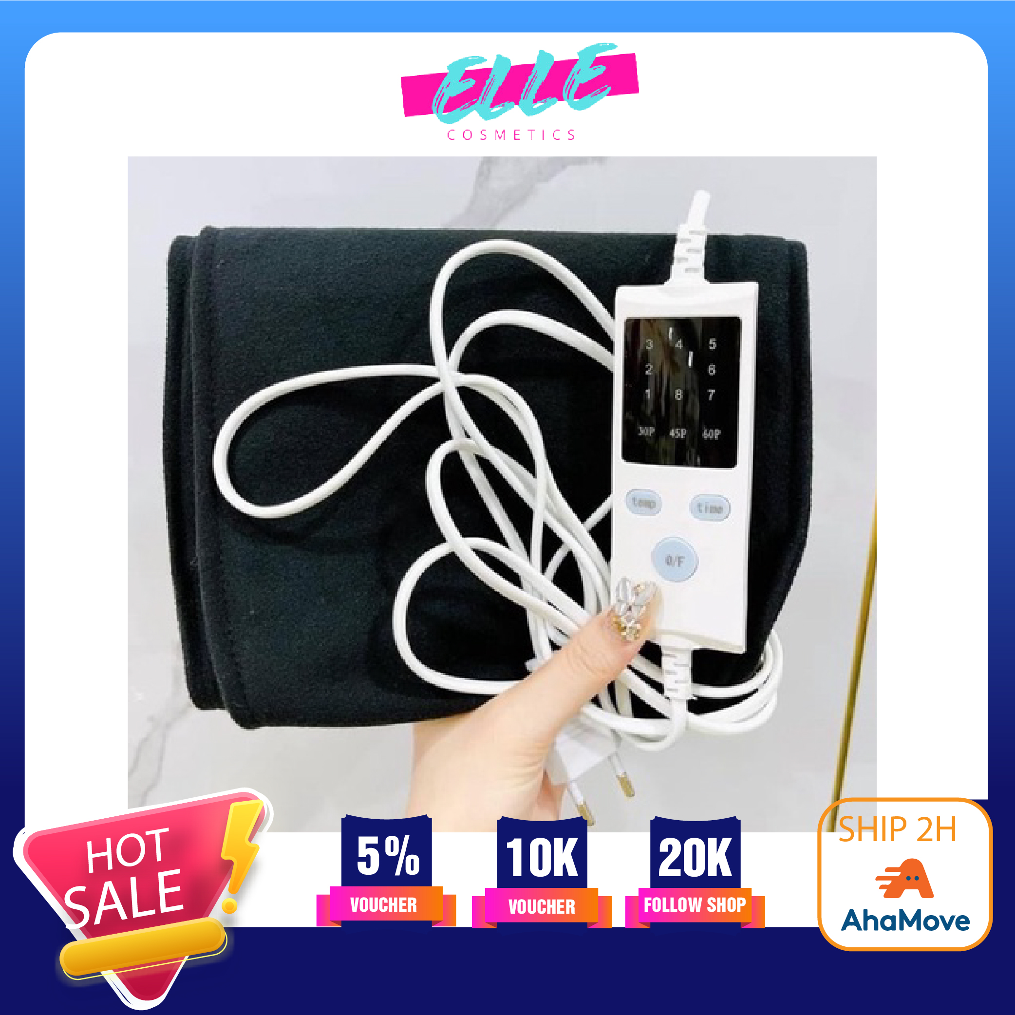 Đai điện quấn nóng giảm mỡ giảm eo Slimming Body SB2 đai lẻ