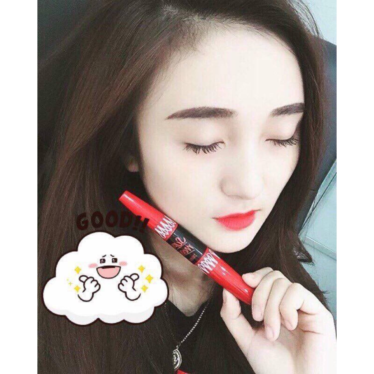 Mascara hai đầu nối mi sivanna super model 5x hf893