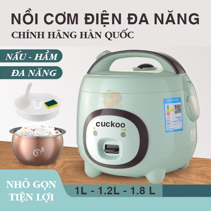 Free ship nồi cơm điện cuckoo dung tích 1 lít, 1.2 lít và 2 lít ,lòng niêu siêu dày cơm ngon, bảo hành 12 tháng
