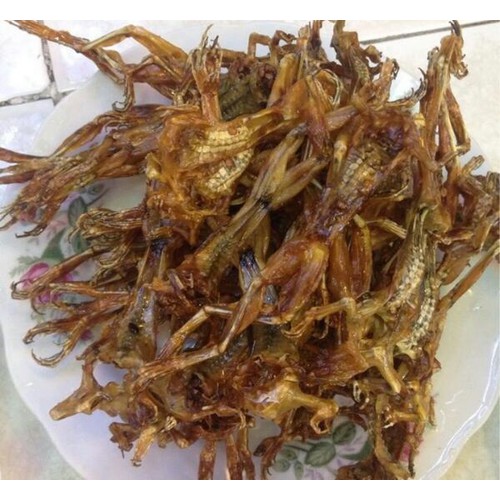 Khô Nhái loại I - Vũ nữ chân dài (Đặc sản Đồng Tháp, nhái loại 1, con nhỏ)) 01kg