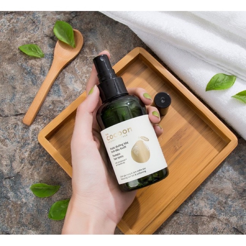 Nước dưỡng tóc tinh dầu bưởi Cocoon (xịt tóc bưởi cocoon)