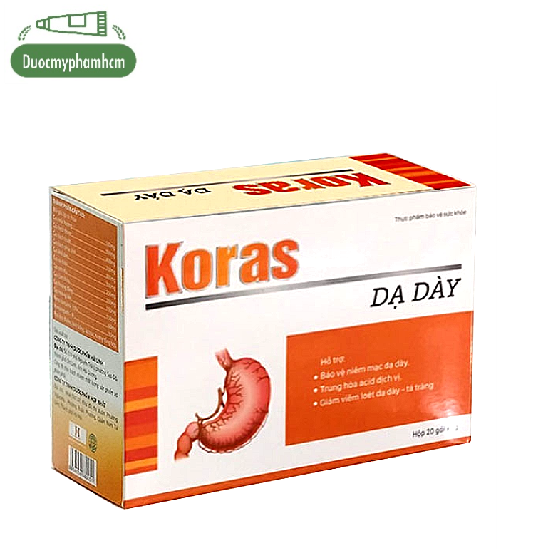 Thực phẩm bảo vệ sức khỏe koras dạ dày