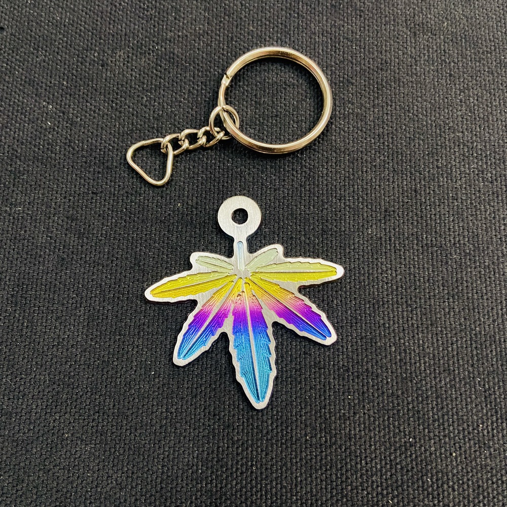 [HCM][CHUYÊN TITAN] MÓC TREO CHÌA KHÓA TITAN LÁ CÂY ĐỘC ĐÁO NGỘ NGHĨNH DỄ THƯƠNG (CHẤT LIỆU TITAN 100%)