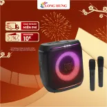 Loa JBL PartyBox Encore 2 JBLPBENCORE22MICAS - Hàng chính hãng - Âm thanh JBL Pro, 2 micro không dây, Pin bền bỉ 15 giờ