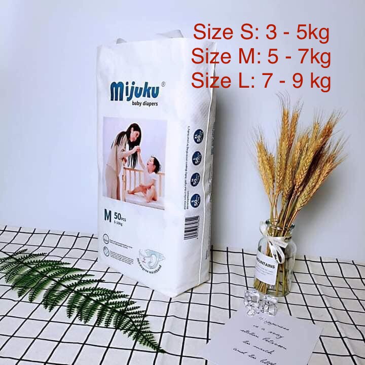 Tã dán mijuku 50 miếng