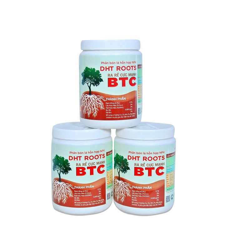 [HCM]3 Hũ Phân bón Ra Rễ Cực Mạnh BTC 100gr