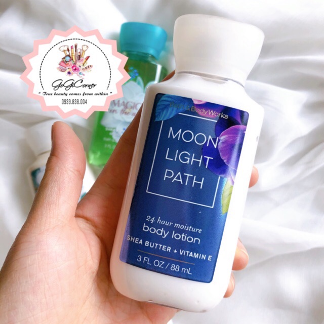 Sữa dưỡng da toàn thân bath and body works hương moon light path 88ml