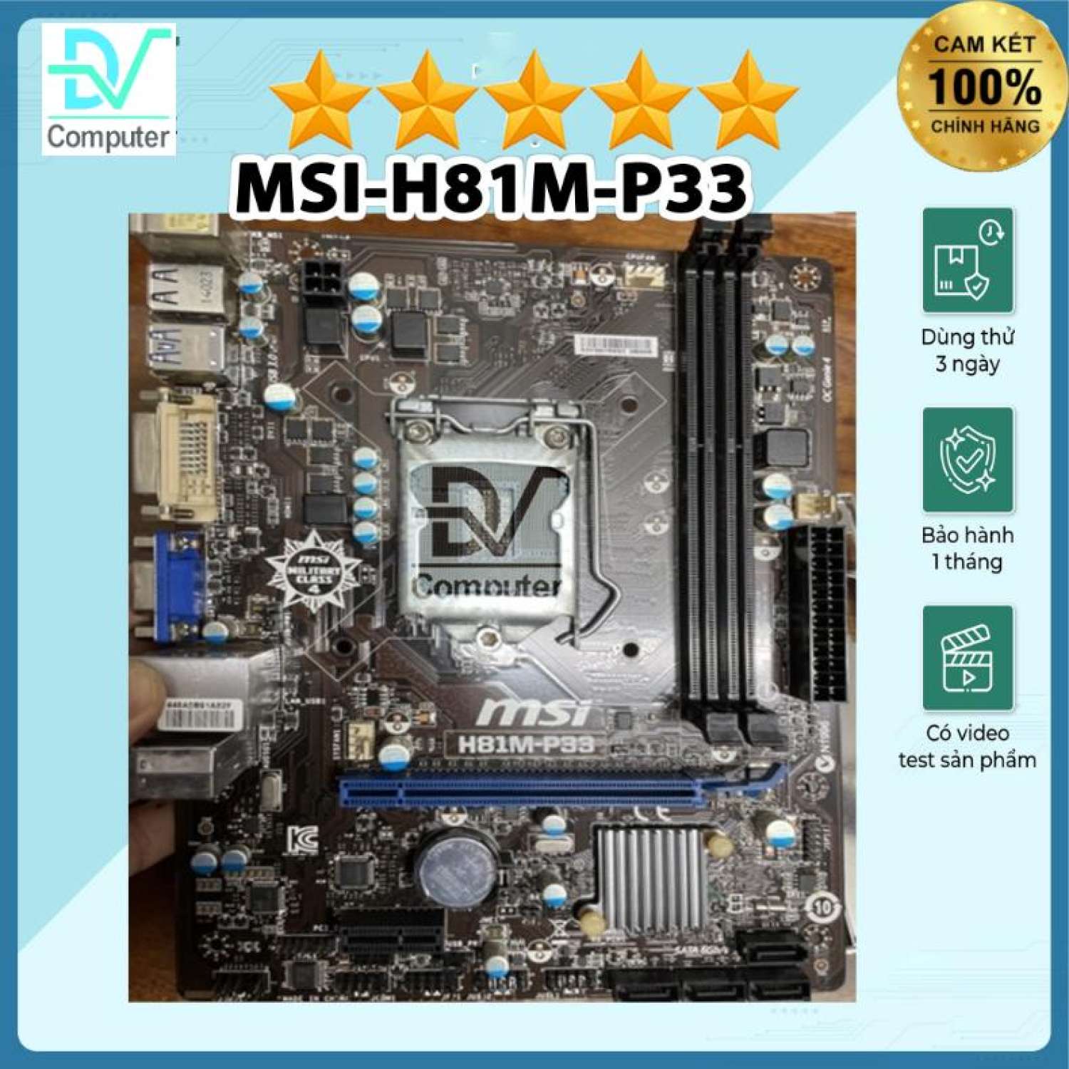 H81 msi m-p33 motherboard | socket 1150