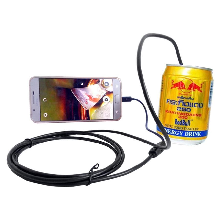 Camera nội soi CÁP CỨNG ĐỊNH HÌNH siêu nhỏ chống nước(IP67) cho Máy tính và Điện thoại