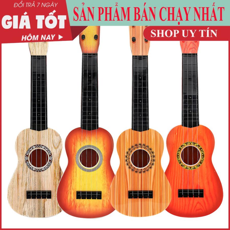 [QUÀ TẶNG CHO BÉ SALE UP TO 50%] Đàn ghita cho bé - Đồ chơi đàn ghita Ukulele 4 dây cho bé