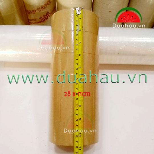 Băng keo nilong vàng dán thùng - 200 yard