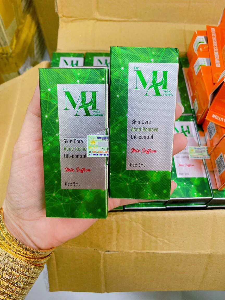 DR MAI Mix Saffron ngăn ngừa giảm mụn 5ml - Chính hãng nguyên mã