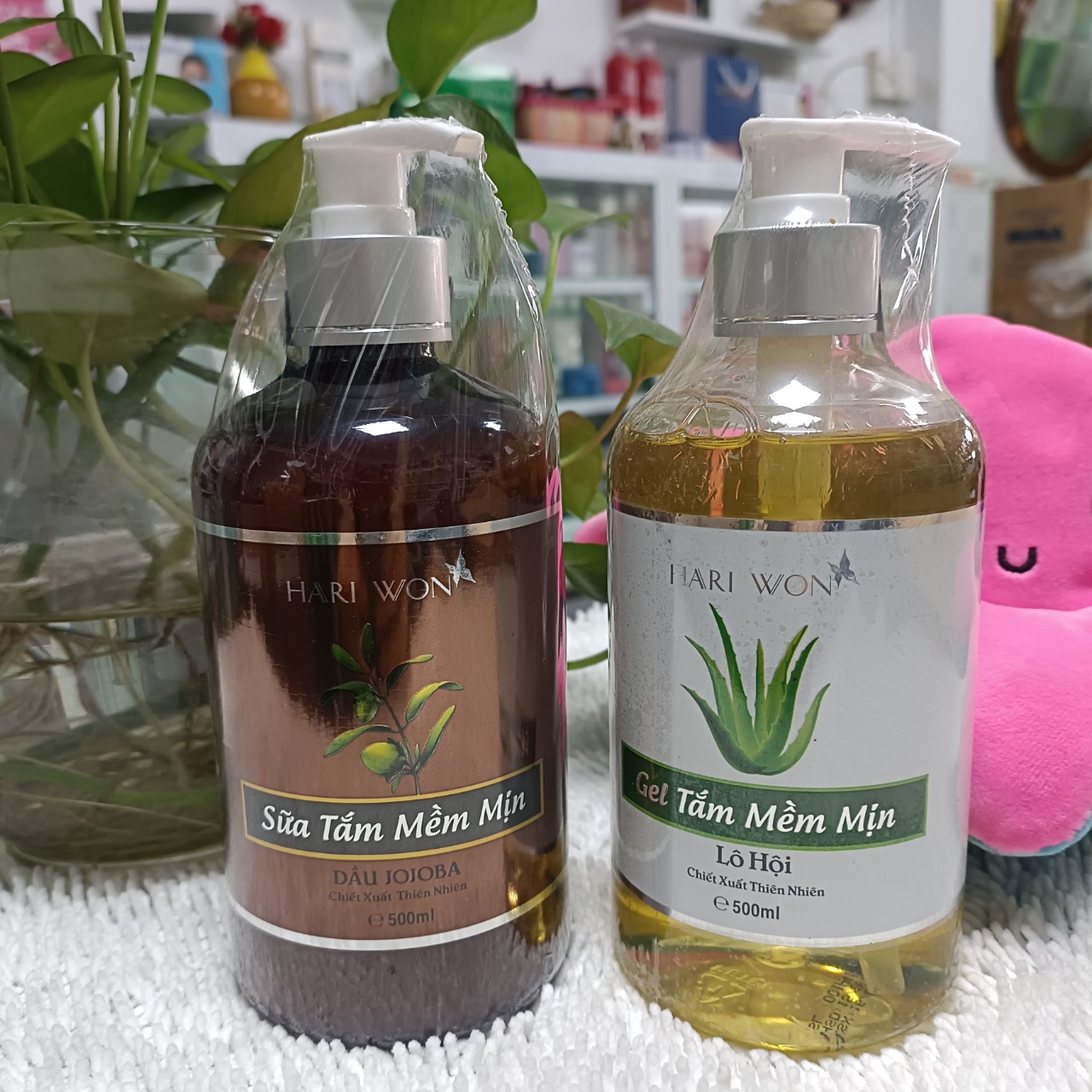 Sữa tắm mềm mịn hariwon 500ml