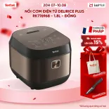 Tefal Nồi Cơm Điện Tử Delirice Plus RK776968 1.8L Màu Đồng