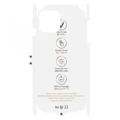 Miếng dán dẻo film PPF cho iPhone 11 Pro Max Full viền và lưng máy bảo vệ siêu tốt