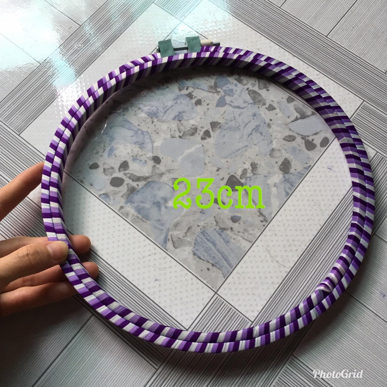 🌿🌿 1 khung thêu tròn cầm tay 23 - 31cm chất liệu cao cấp bền đẹp dễ sử dụng có thể làm vật trang trí (chọn mẫu)