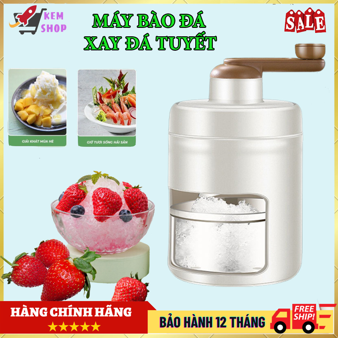 Máy bào đá tuyết, Máy xay đá bào bằng tay, Máy nghiền đá mini, Dụng cụ xay bào đá thông minh tiện dụng, máy bào đá mini với lưỡi bào bằng thép không gỉ độ bền cao, tiết kiệm sức lực