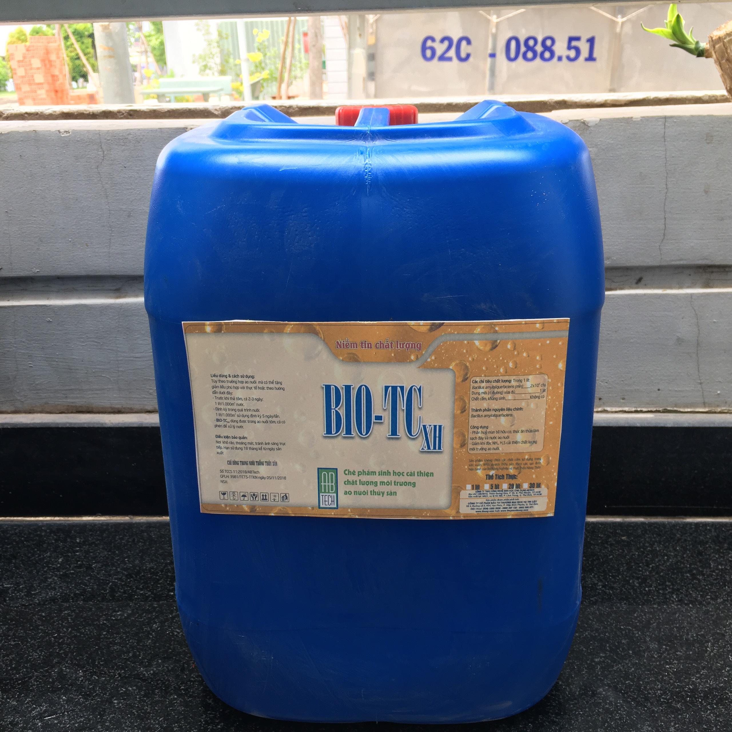 VI SINH XỬ LÝ PHÈN BIO-TCXH (BIO-TC5) – DÙNG CHO THỦY SẢN (CAN 20 LÍT)