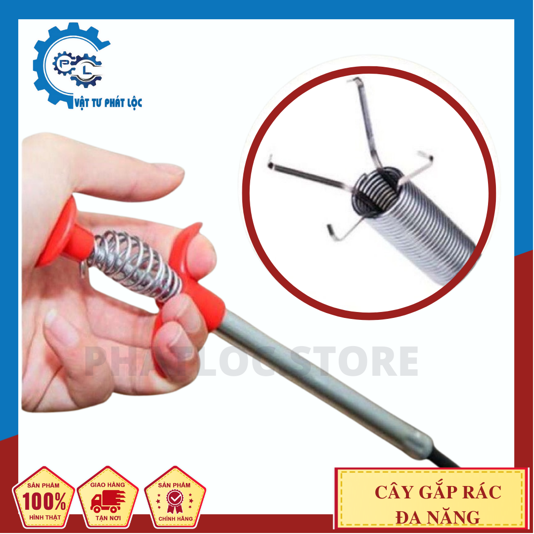 Cây Gắp Rác Thông Cống inox Siêu Tiện Lợi 60cm, 90cm, 160cm