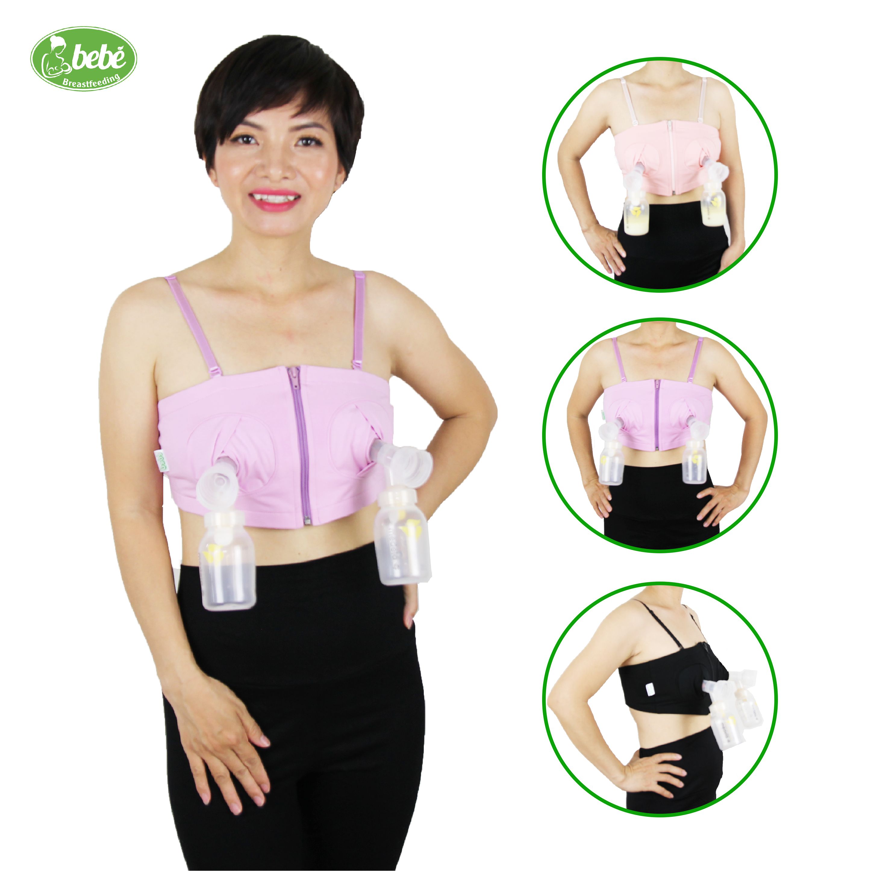 [HCM]Áo hút sữa rảnh tay CÓ DÂY(Dùng cho máy hút sữa)
